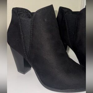 Black Heeled Booties